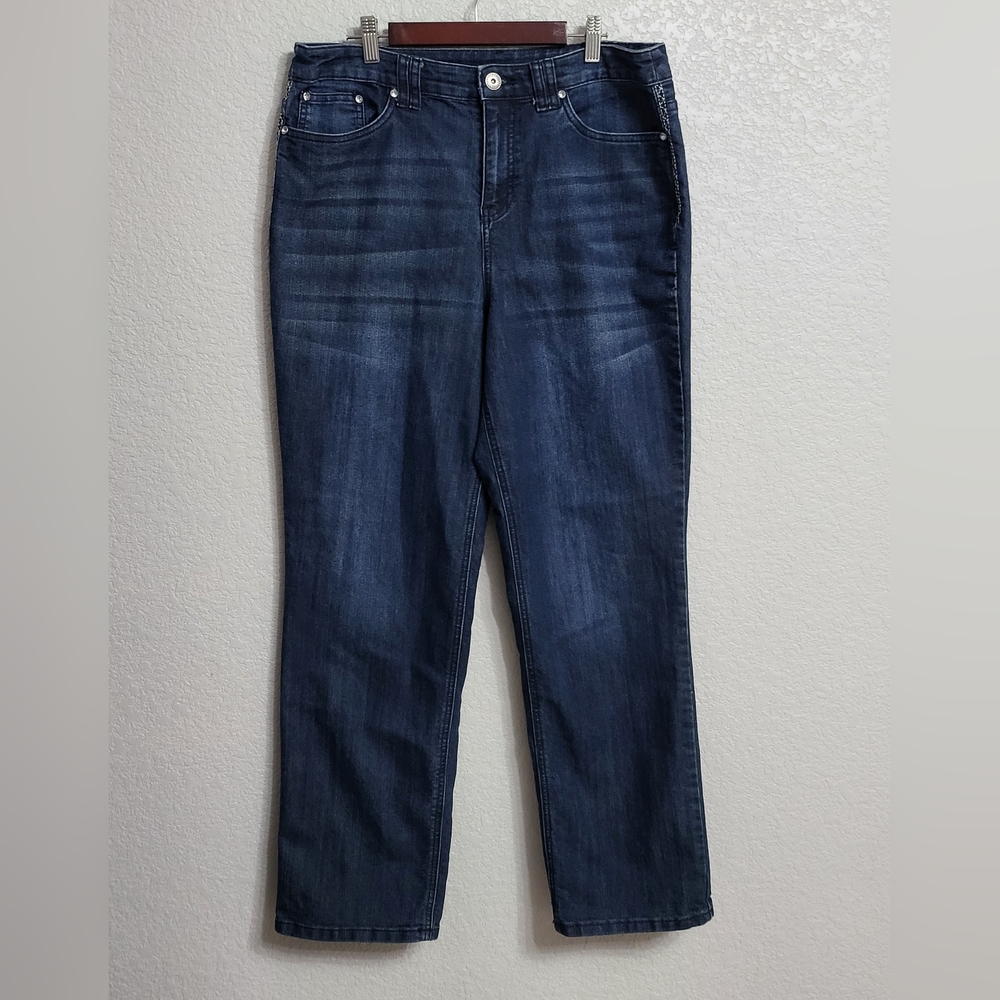 Christopher and Banks Blue Jeans. Size 12